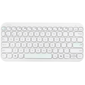 ASUS Marshmallow KW100 Wireless Keyboard - Iridescent White