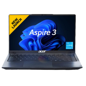 Acer Aspire 3, 13th Gen, Intel Core i3-1305U, 8GB RAM, 512GB SSD, Full HD 14__35.56cm, Windows 11 Home, Steel Gray, 1.45KG, A324-53, WiFi 6, Intel Graphics, 65W Battery Laptop
