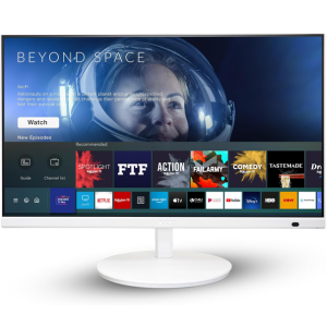 Acer RS272 W 27 Inch Smart Full HD IPS Backit LED Monitor with WebOS I iOT Device I Airplay, Miracast, Wireless Mirroring, Bluetooth Support I HDR10 I Ergo Stand I Remote Control I Stereo Speakers