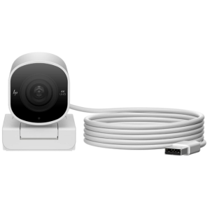 HP 960 4K Streaming Webcam, 4K 30fps or 1080p 60fps, STARMIS CMOS Sensor