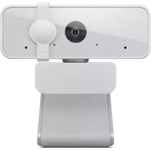 Lenovo 300 FHD Webcam with Full Stereo Dual Built-in Mics _ FHD 1080P 2.1 Megapixel CMOS Camera with USB