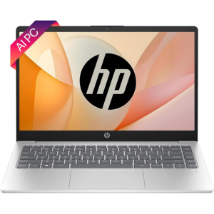 (Refurbished) HP Laptop 14, Intel Core Ultra 5 125H, Built-in AI, 14-inch (35.6 cm), FHD, 16GB DDR5, 512GB SSD, Intel Arc Graphics, 1080p FHD Camera w/Privacy Shutter, Backlit KB (Win 11, Silver, 1.4 kg), gr1022TU