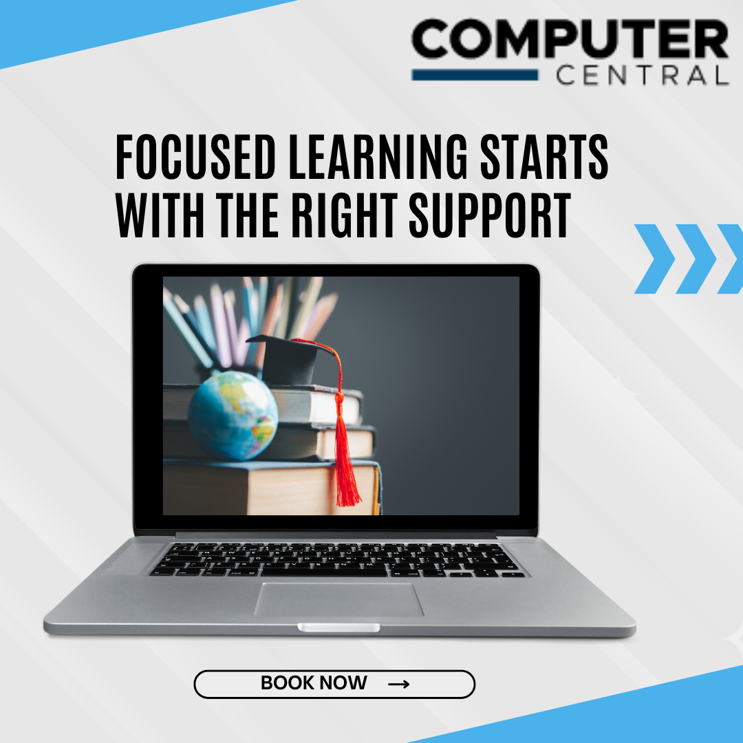 Student Laptop Banner