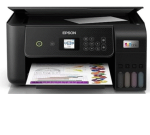 Epson Ecotank L3260 A4 Wi-Fi All-in-One Ink Tank Colour Printer, Black