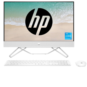 HP All-in-One 12Th Gen Windows 11, Intel Core i3-23.8 Inch(60.5 Cm) 8GB Ram_512GB SSD_Fhd, Micro-Edge, Anti-Glare Display_Wireless Keyboard & Mouse_Intel UHD Graphics_Win 11_5.37 Kg, 24-Cb1901In