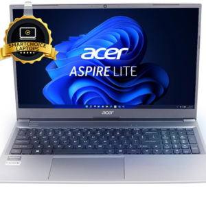 (Refurbished) Acer [Smartchoice] Aspire Lite AMD Ryzen 3 5300U Premium Thin and Light Laptop (Windows 11 Home_8 GB RAM_512 GB SSD) AL15-41 with 39.62 cm (15.6_) Full HD Display, Metal Body, Steel Gray, 1.6 KG